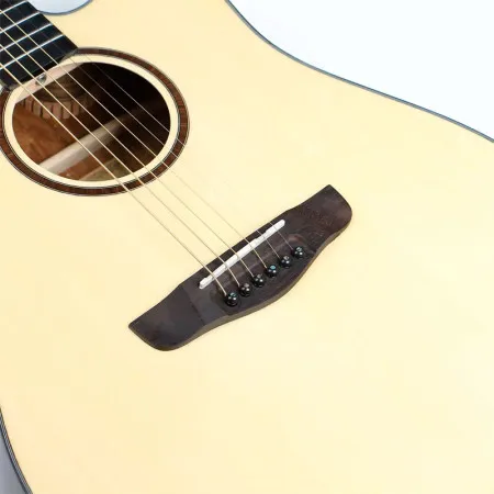 DEVISER L-842  Гитара акустическая 41", Dreadnough, с вырезом цвет натуральный/дао