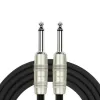 Kirlin IP-201PR 3M BK Шнур инструментальный JACK 1/4"(прямой) ⇔ JACK 1/4"(прямой), 3 метра, черный