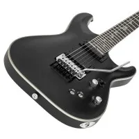 SCHECTER DAMIEN PLATINUM-6 FR S SBK Электрогитара, 6 струн, матовая чёрная