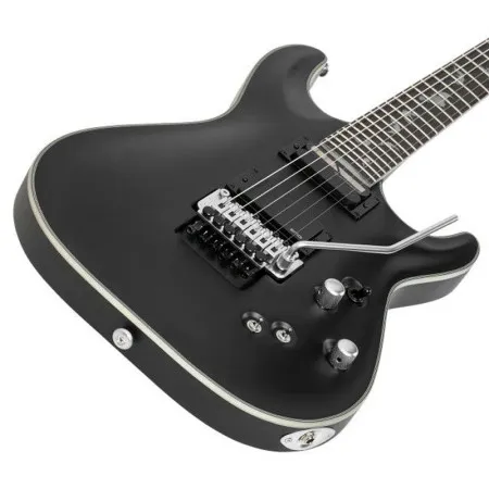 SCHECTER DAMIEN PLATINUM-6 FR S SBK Электрогитара, 6 струн, матовая чёрная
