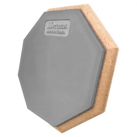 LDrums LDTP8-GR Пэд тренировочный 8", восьмиугольный, серый