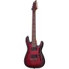 SCHECTER DEMON-7 CRB Электрогитара, 7 струн, цвет багрово-красный берст