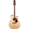 Takamine GJ72CE-12NAT Гитара 12-струнная электроакустическая Jumbo. цвет натуральный