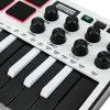 AKAI PRO MPK MINI MK3 WHITE USB/MIDI клавиатура контроллер