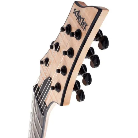 SCHECTER C-7 MULTISCALE SLS ELITE GNAT Электрогитара, 7 струн, цвет натуральный глянцевый
