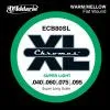 Набор струн для 4-струнной бас-гитары D`ADDARIO ECB80SL