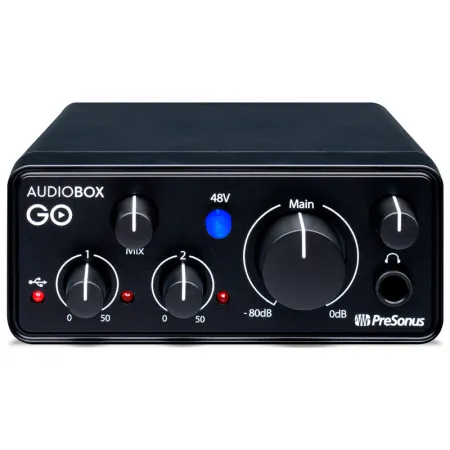 PreSonus AudioBox GO Аудиоинтерфейс компактный 