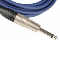 FORCE FGC-09/3 BL Шнур инструментальный Jack 1/4"(прямой) ⇔ Jack 1/4"(прямой), 3 метра, синий