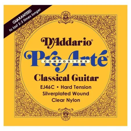 Набор струн для 6-струнной классической гитары D`ADDARIO EJ46C