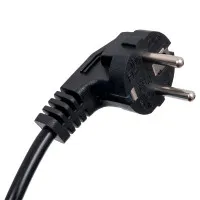 GoPower 00-00024054 Шнур питания евровилка CEE 7/7-C13 (female) 1.8м ПВХ, 0.75мм, черный