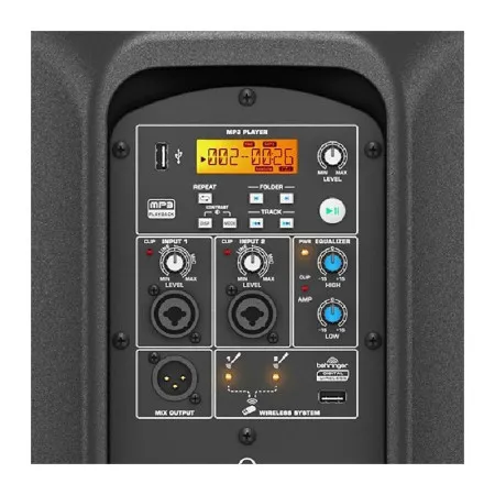 Акустическая система активная BEHRINGER B112MP3 Eurolive