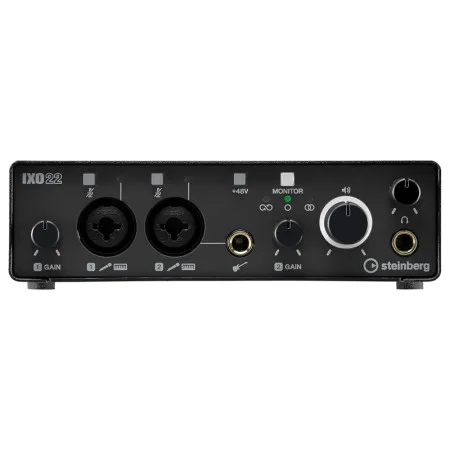 YAMAHA Steinberg IXO22 Black Внешняя звуковая карта USB