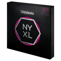 D'Addario NYXL45130 Набор струн для 5-струнной для бас-гитары, размер 45-130