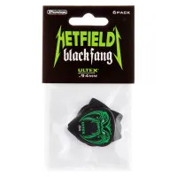 Dunlop PH112P.94 Набор из 6 медиаторов HETFIELD: Black Fang (0.94мм) в блистере