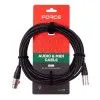 FORCE FMC-20/7.5 Шнур микрофонный/коммутационный  XLR (M) <=> XLR (F), 7.5 метров