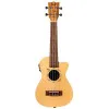 Flight DUC328 CEQ SP/ZEB Укулеле Concert со звукоснимателем, чехол в комплекте