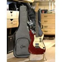 Mooer GTRS S800 Red Электрогитара со встроенным процессором, HSS, палисандр, красная