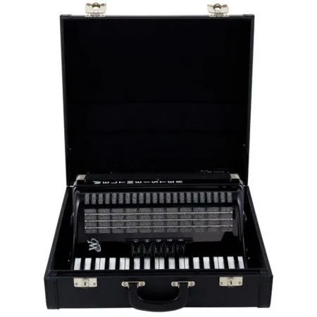 Weltmeister ACHAT III-72/34 BLACK Аккордеон 34/72/III/5/3, чёрный