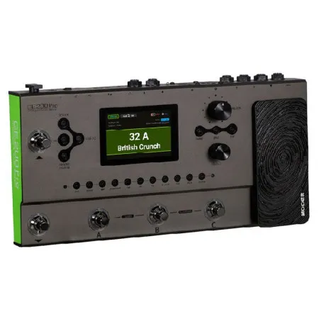 Mooer GE200 Pro Процессор эффектов гитарный, c педалью экспрессии