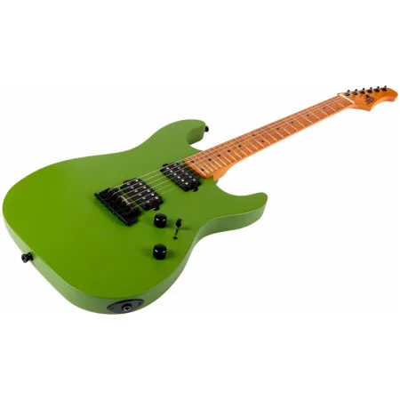 JET JS-500 MGR Электрогитара, Stratocaster, HH, зеленый матовый