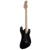 ROCKDALE Stars Plus HSS Maple Black электрогитара, стратокастер, H-S-S, тремоло бридж, цвет черный, 