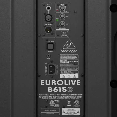 Акустическая система активная BEHRINGER B615D Eurolive
