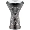 MEINL HE-3218 Дарбука алюминиевая, 10" х 18.25", чёрная с гравировкой