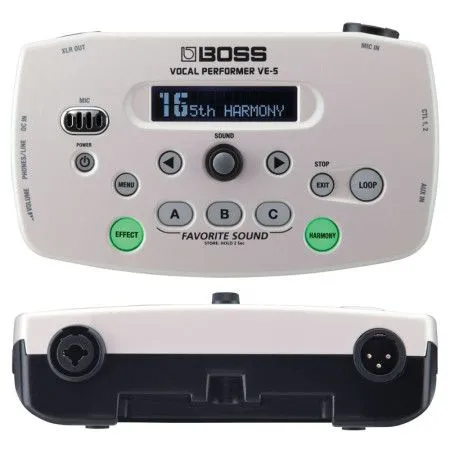 Процессор вокальный BOSS VE-5-WH