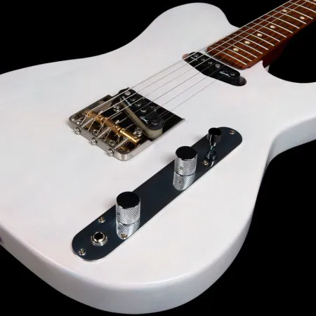 Godin Stadium HT Trans White RN Электогитара Telecaster, 6 струн, SS, цвет белый прозрачный