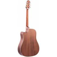 Crafter DE-7/NC Гитара электроакустическая Dreadnought с вырезом, 6 струн, чехол в комплекте