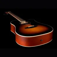 KEPMA D1CE Sunburst Гитара электроакустическая Dreadnought, цвет санберст  глянцевый