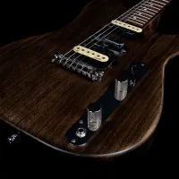 Godin Radium Carbon Black RN Электрогитара Telecaster, 6 струн, HSH, цвет обожженное дерево