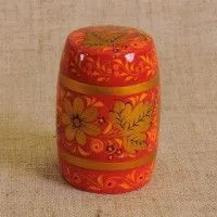 Мастерская Сереброва (к1-пг-07) Погремушка-бочонок малая