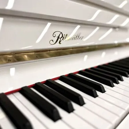 Ritmuller UP121RB(A112) Пианино акустическое, полированное, цвет белый
