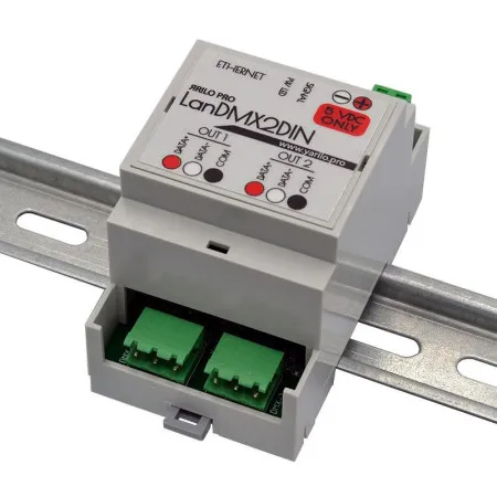 ЯRILO LANdmx2DIN Контроллер управления ART NET (9-24V)