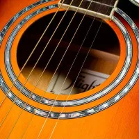 Flight F-230C SB Гитара акустическая, Folk с вырезом, цвет санбёрст