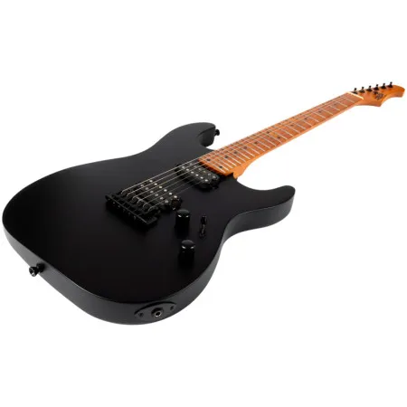 JET JS-500 MBK  Электрогитара, Stratocaster, HH, черный матовый
