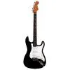 DEVISER L-G1-BK Электрогитара Stratocaster, цвет черный