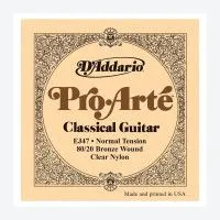 Набор струн для 6-струнной классической гитары D`ADDARIO EJ47