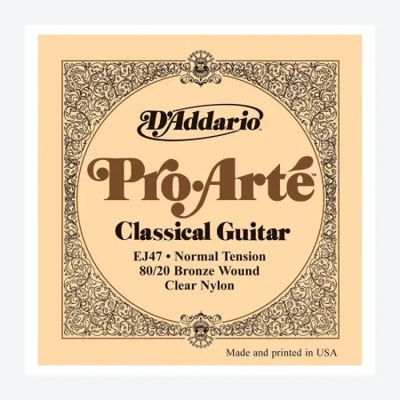 Набор струн для 6-струнной классической гитары D`ADDARIO EJ47