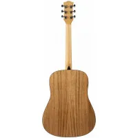 Flight D-175 AC Гитара акустическая Dreadnought, цвет натуральный (акация), матовый лак