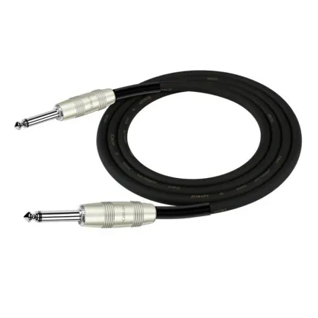 Kirlin IP-201PR 3M BK Шнур инструментальный JACK 1/4"(прямой) ⇔ JACK 1/4"(прямой), 3 метра, черный