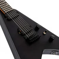 SPIRA V-400 MBK Электрогитара, Flying v, 6 струн, цвет матовый черный