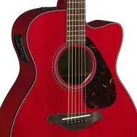 Yamaha FSX800CRR Гитара электроакустическая 6-струнная, цвет алый