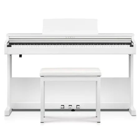 Kawai CX102 White Пианино цифровое в комплекте с банкеткой, цвет белый