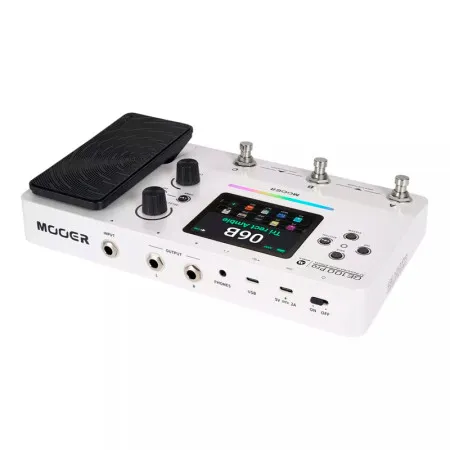 Mooer GE100-Pro Процессор эффектов гитарный, c педалью экспрессии