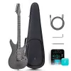 Enya NOVA GO SONIC NEW BLACK INSPIRE Электрогитара карбон, 6 струн