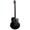 Cort AB850F BK W_BAG Электроакустическая бас-гитара с чехлом, цвет чёрный