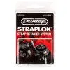 Dunlop SLS1103BK Straplok Original Крепление ремня, черное, 2шт