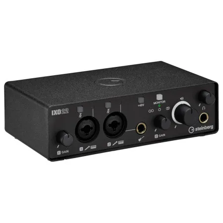 YAMAHA Steinberg IXO22 Black Внешняя звуковая карта USB